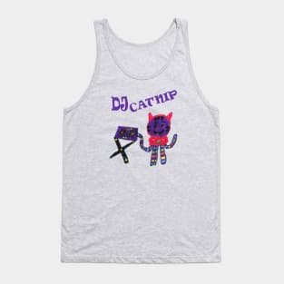 DJ Catnip from Gabbys Dollhouse Drawing Tank Top